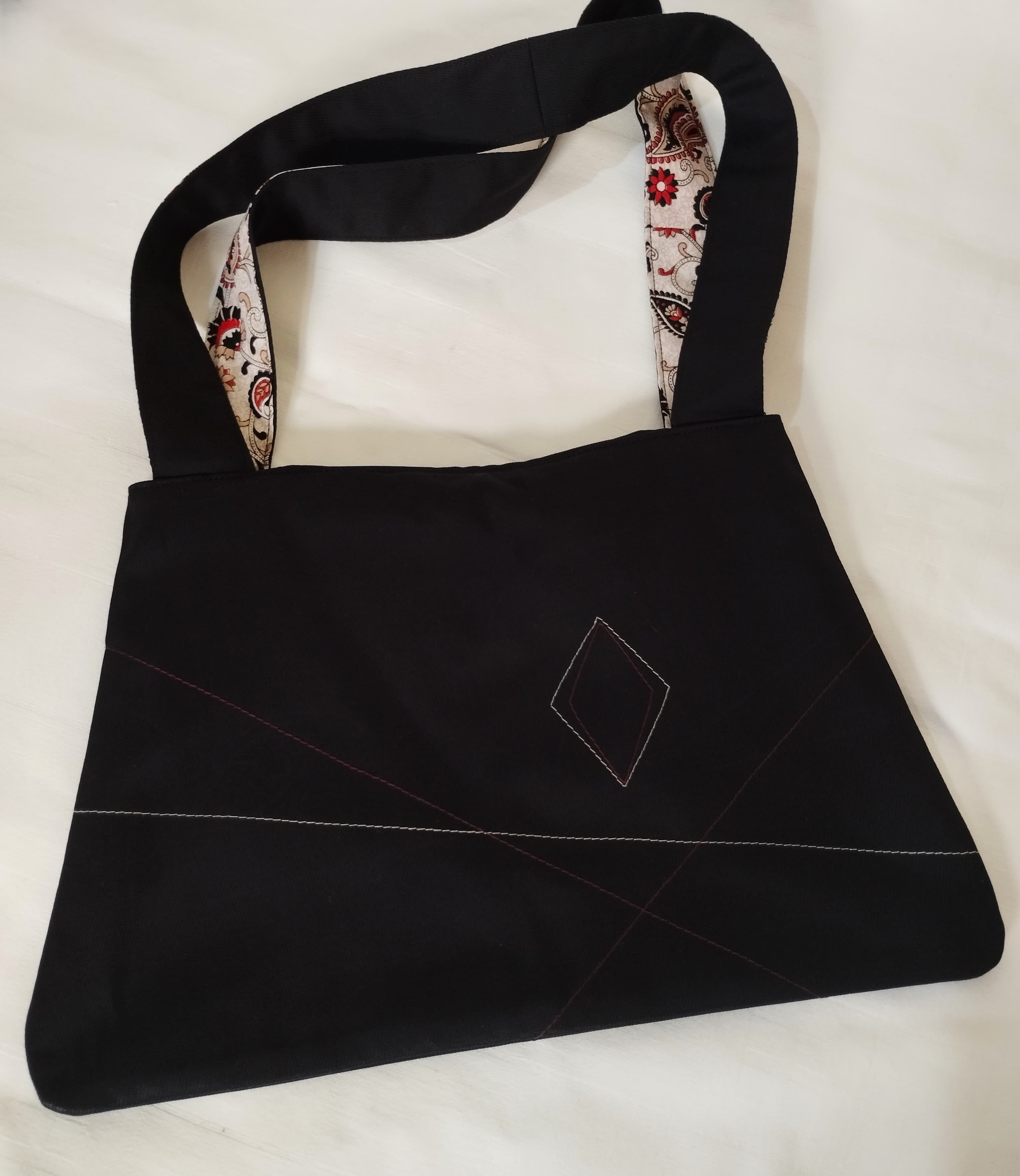 Lined Hand-Made Bag - Image 2